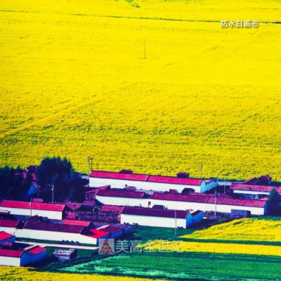 高精户外防水白画布