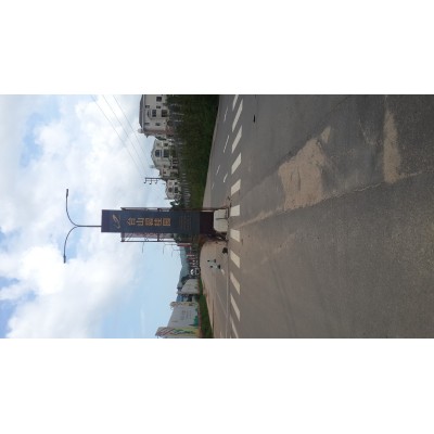 台山碧桂园商业导视牌制作现场