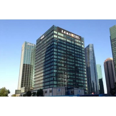 上海星展银行幕墙发光字工程