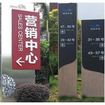 地产标识指路牌图3