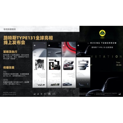 2021年路特斯品牌策略及公关代理项目