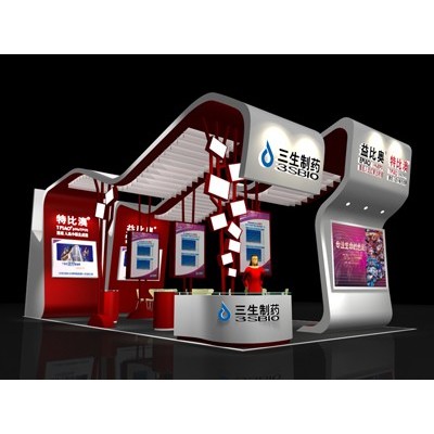 2010年三生展位设计