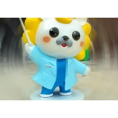 【玻璃钢雕塑】Q版狮子公仔图3