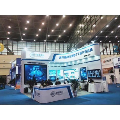 欧亚高科展台搭建图4