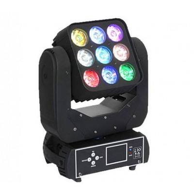 9颗点阵光束摇头灯图2