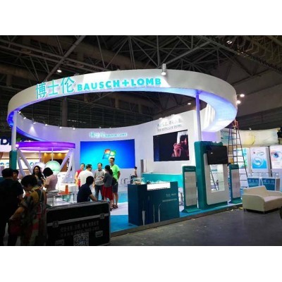 120平展台 LED大屏幕 发光字 灯带 地台地板图4