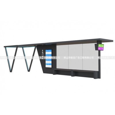 YR-SSBS-22186- 定制公交车站候车亭图4