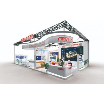 安博会展台搭建图3