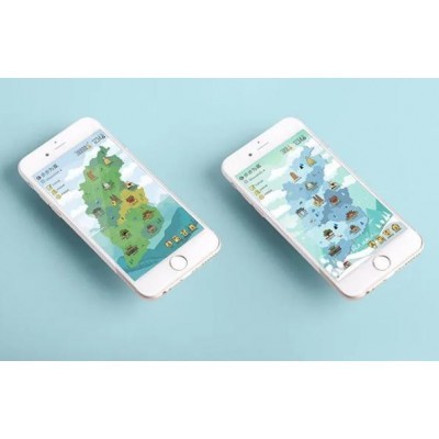 华通品牌设计 | 山西移动“步步为赢”游戏-创意UI设计图5