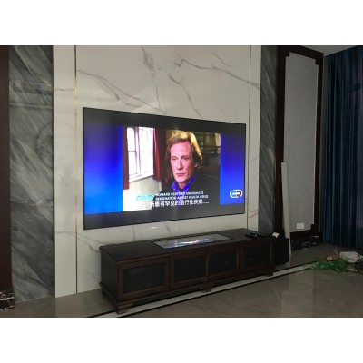 E-JOIN猛犸激光电视柜E82影音设备柜珍珠白