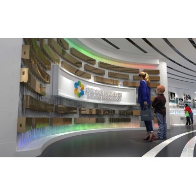 中纺集团企业展厅图3