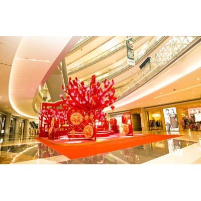 京基100KKMALL2018新年美陈活动