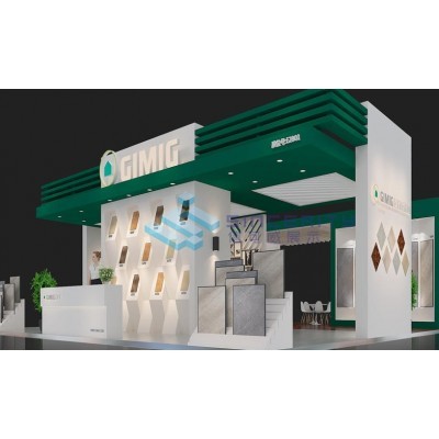 巨美家展台搭建图5