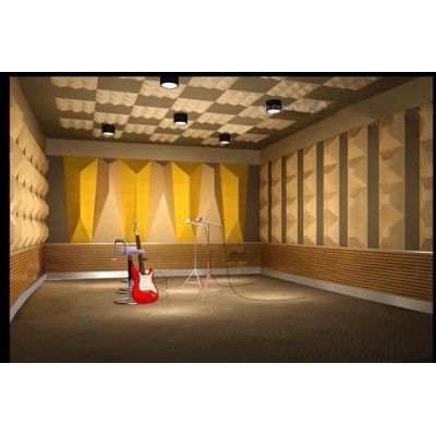 武汉传媒学院礼堂、演播厅、录音棚建筑声学装修设计及施工