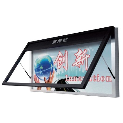 铝合金宣传栏公告栏 公园公交站户外宣传标语广场告示栏广告牌图5