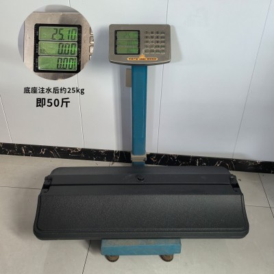 户外注水丽屏展架广告立牌广告架立式落地式海报架双面kt板展示架图2