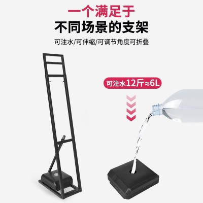 广告牌1.5*2.9活动展会KT板支架注水海报架落地防风人形立牌直销图4