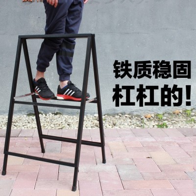 广告牌单双面铁质手提海报架立式落地kt板展示架户外防风 广告架子图3