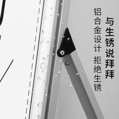 HPAI 立式展架单面双面手提铝合金海报架现货批发户外宣传展示架图4