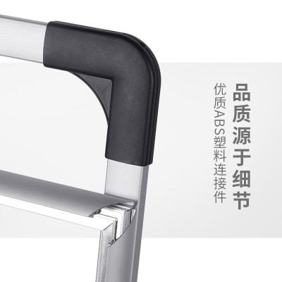 HPAI 立式展架单面双面手提铝合金海报架现货批发户外宣传展示架图2