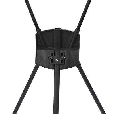 HPAI 磨砂黑防风铁质X架餐厅门店地推广告落地海报展架 X展架图4