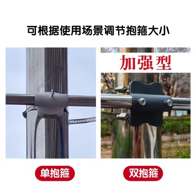 道路灯杆旗双面印线杆广告旗热转印道旗城市宣传路标旗国庆红旗厂图2