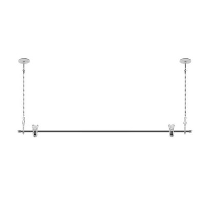 不锈钢吊旗杆 商场促销活动吊旗悬挂杆吊旗杆三件套海报杆批发图5