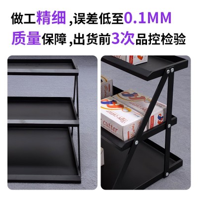 超市展示架收银台前台货架桌面陈列架口香糖零食吧台架便 利店商用图2