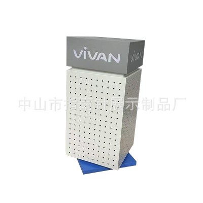 手机配件桌面旋转展示架 旋转展架手机配件展台源头厂家定制图3