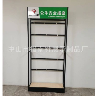 公牛排插展示架插座插排展架货架落地手机配件展示架源头工厂货架图4