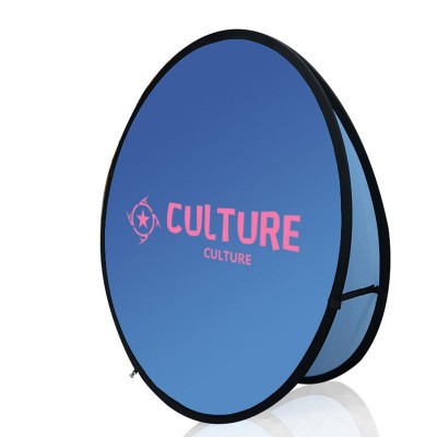 a字板户外活动宣传折叠A屏展架彩色旗帜横式双面屏广告展示架设计图4