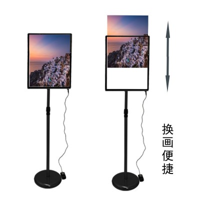 亚马逊LED发光立牌指示牌海外立式广告牌水牌a3导向牌落地宣传图3