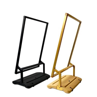 户外海报架防风水牌立式落地式广告牌展示架注水广告架招聘牌展架图5