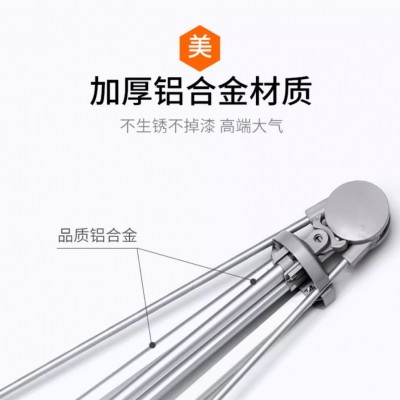 全铝美式X展架海报架广告架易拉宝 婚礼婚庆迎宾铝合金广告展示架图3