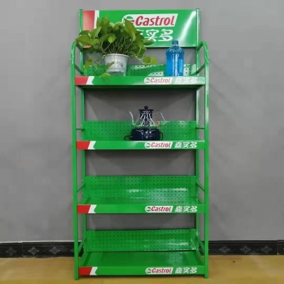 热卖现货润滑油货架 超市便利店陈列架 蓄电池建材美缝机油 展示架图2