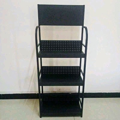 超市货架机油润滑油金属陈列架涂料美缝剂建材产品展示架 储物架