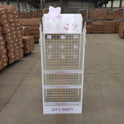 定制金属货架饮料零食粮油产品陈列架机油润滑油美缝置物架展示架图2