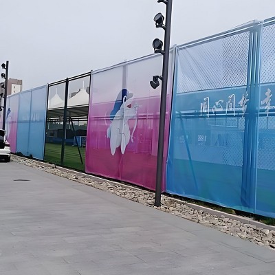 网格喷绘布高强度防台风户外抗老化网格布PVC涂层网格喷绘海报布图2