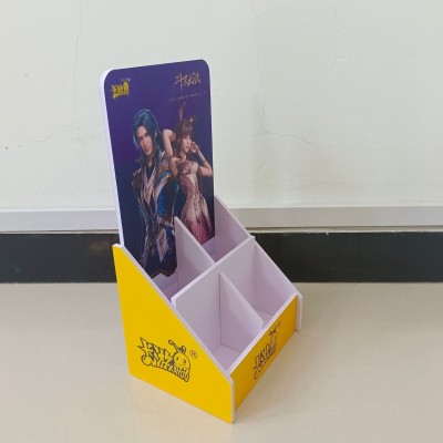 游戏卡片展示架 贺卡红包摆放架 礼品卡包陈列架 收纳货架