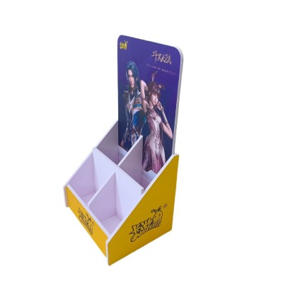 游戏卡片展示架 贺卡红包摆放架 礼品卡包陈列架 收纳货架图5