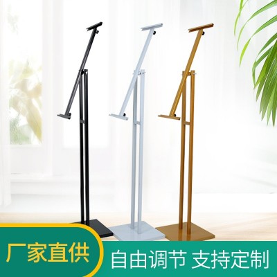 kt板展示架斜面pop海报架批发立式落地手提指示牌广告架宣传展架图2