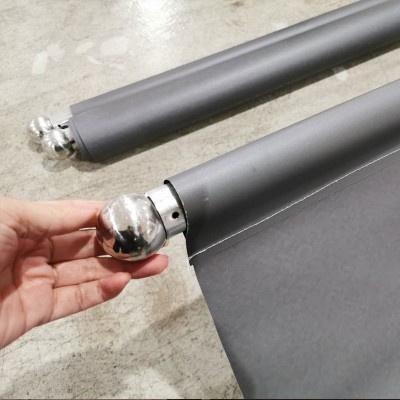 UV双喷布喷绘双面定做商场吊幔吊旗透视网格布夹黑刀刮布4S店吊旗图4