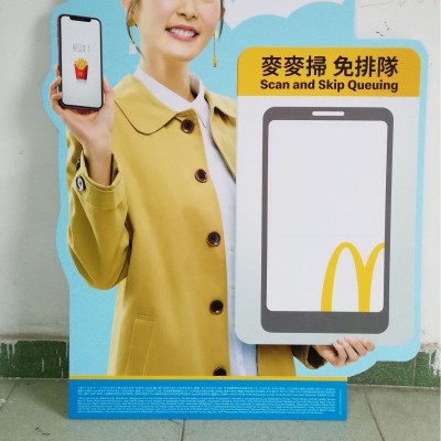 定制异形KT板写真喷绘海报雪弗板人形像立牌广告牌uv打印 加工定做图4