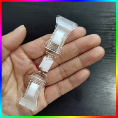 现货POP塑料夹价格标签夹超市商品促销夹迷你型小夹子爆炸贴夹子图2