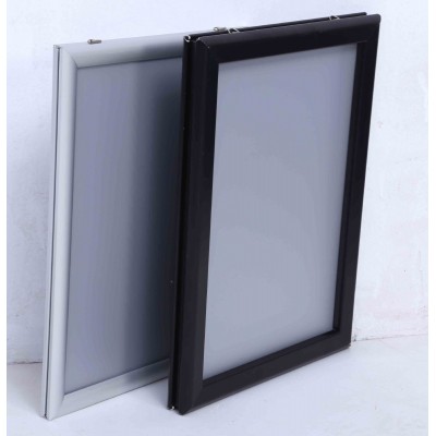 工厂供应铝合金双面框 悬挂可开启式广告海报框 A3A4画框 镜框图3