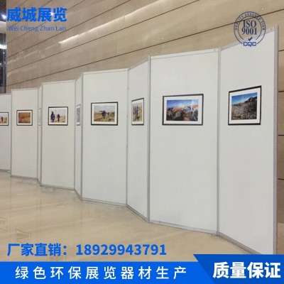 书画展板八棱柱展板摄影作品展示展墙美术艺术展板书法艺术展板图3