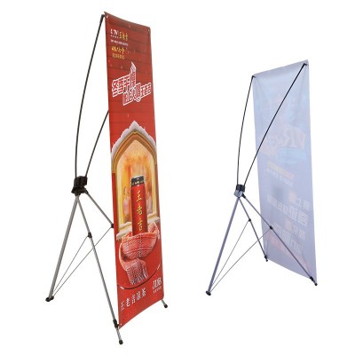 牛角韩式X展架加厚立式户外防风门型室内外广告宣传海报X展架工厂图5