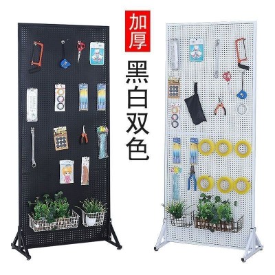 加厚洞洞板挂钩展示架袜子饰品挂件货架玩具渔具店手机配件展示架图2