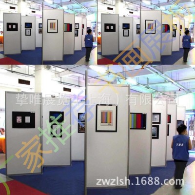 大中小学幼儿园画展展板折叠无缝艺术贴布板墙屏风厂18501668049