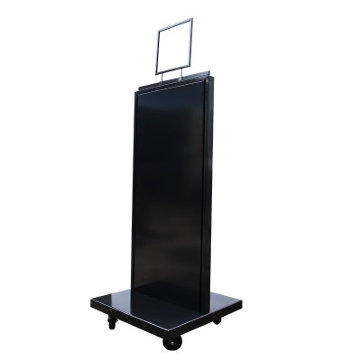 深圳东莞品牌专卖店服装店展示架钣金加工落地款式双面挂衣架图3